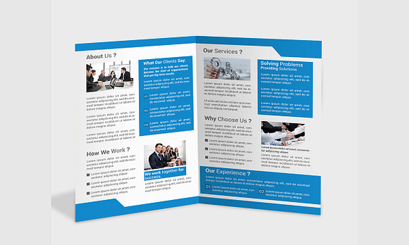 Corporate Business BiFold Brochure in Brochure Templates - product preview 2