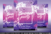Summer Party Flyer Poster