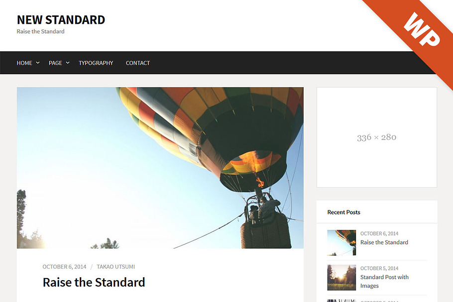 New Standard - WordPress Theme in WordPress Blog Themes - product preview 8