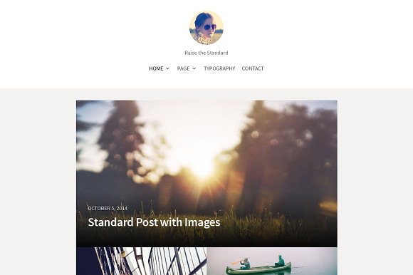 New Standard - WordPress Theme in WordPress Blog Themes - product preview 3