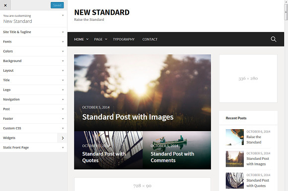 New Standard - WordPress Theme in WordPress Blog Themes - product preview 4