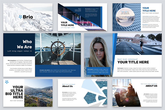 Brio Business Powerpoint Template in PowerPoint Templates - product preview 1