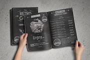 Retro Cafe & Restaurant Menu Pack