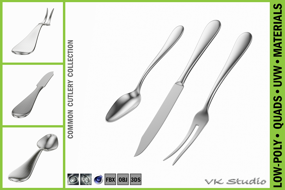 Fruit Knife Fork Spoon Cutlery in Appliances - product preview 8