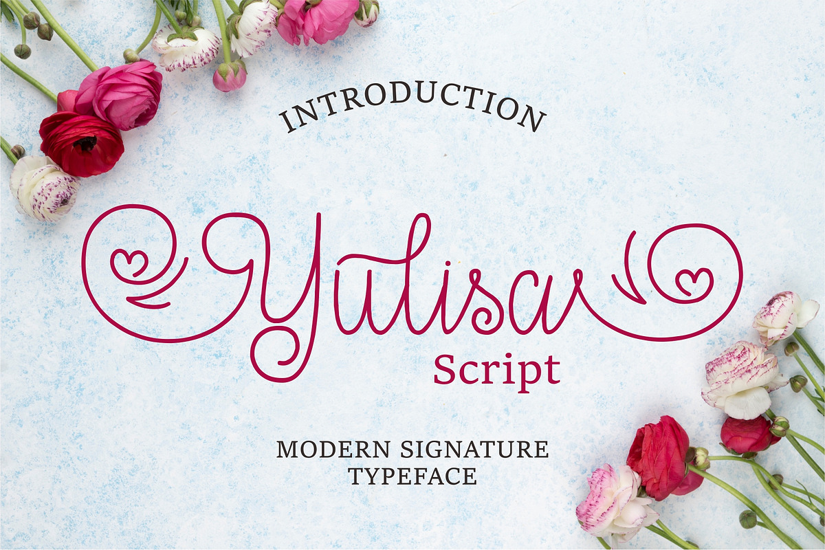 Yulisa in Script Fonts - product preview 8