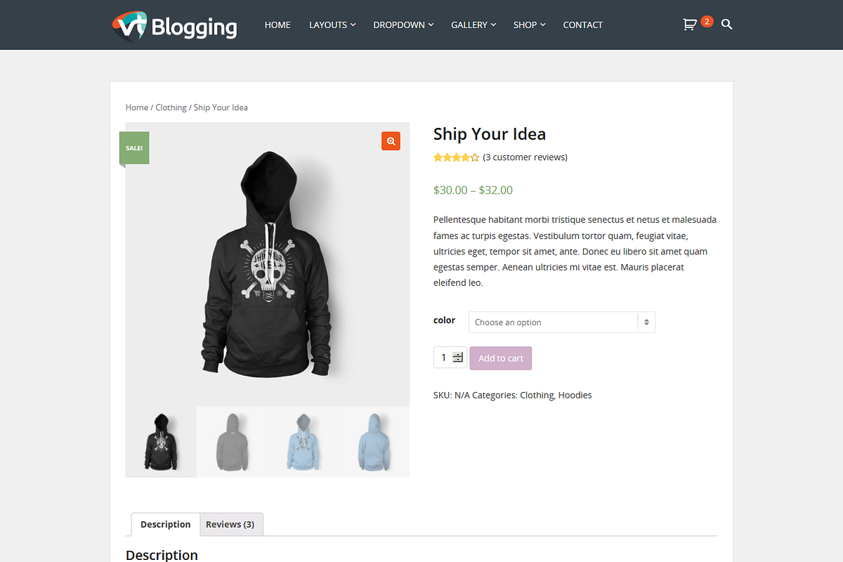 VT Blogging Pro WordPress Theme in WordPress Blog Themes - product preview 8