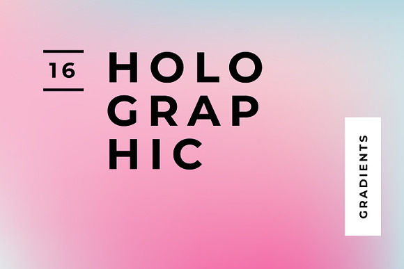 Holographic Gradients in Textures - product preview 1