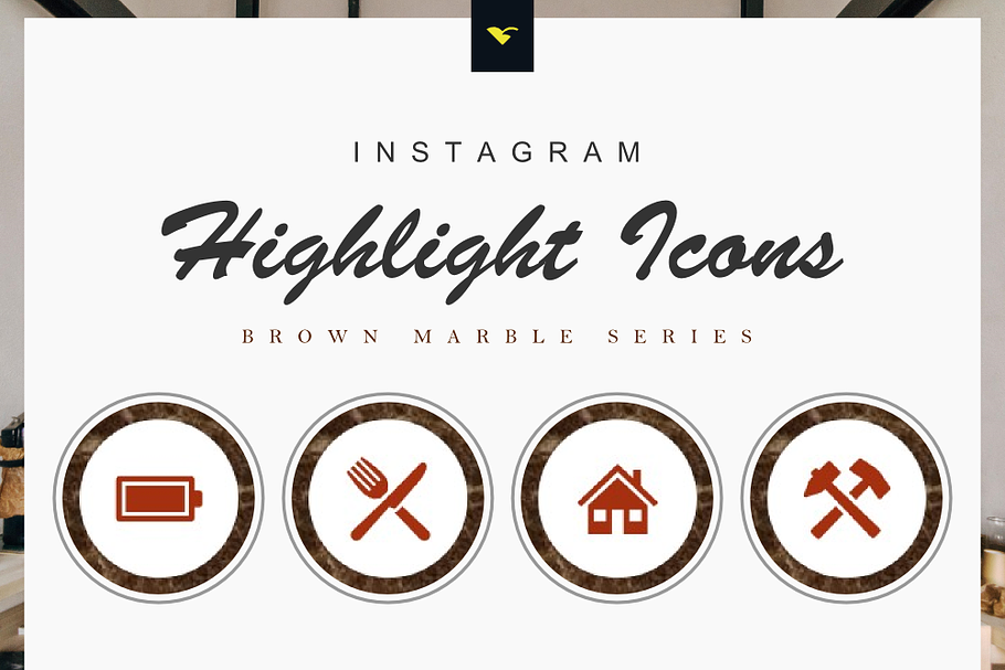Instagram Highlight Cover Icons in Instagram Templates - product preview 8