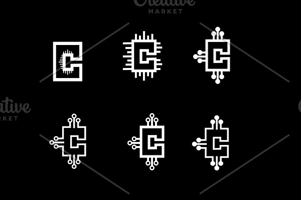 c tech logo bundles