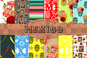 Mexican Themed Papers Mexico