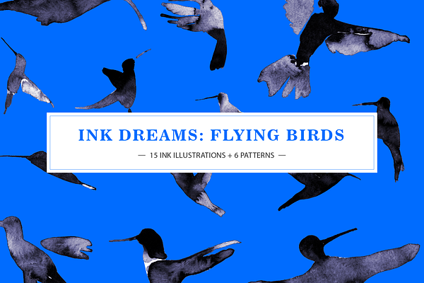 INK DREAMS: FLYING BIRDS