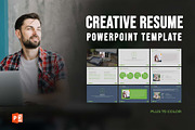 Creative Resume PowerPoint Template