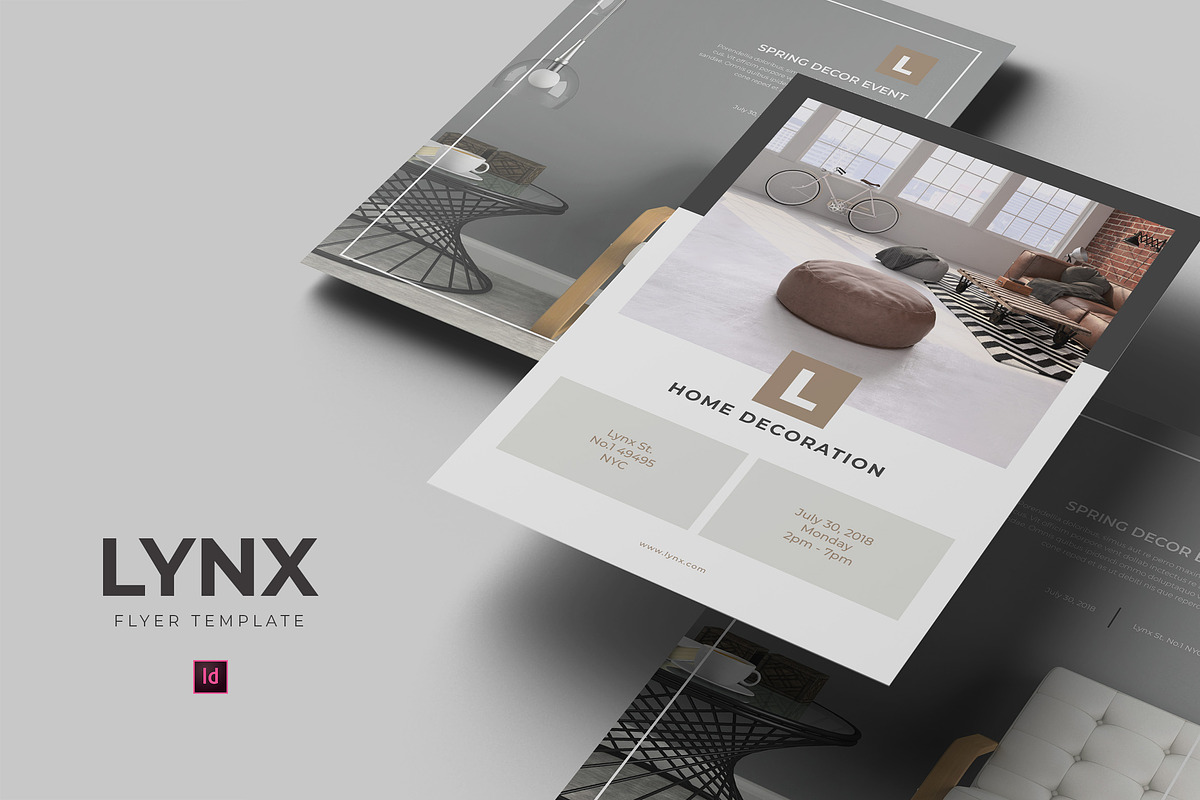 Lynx Flyer Template in Flyer Templates - product preview 8