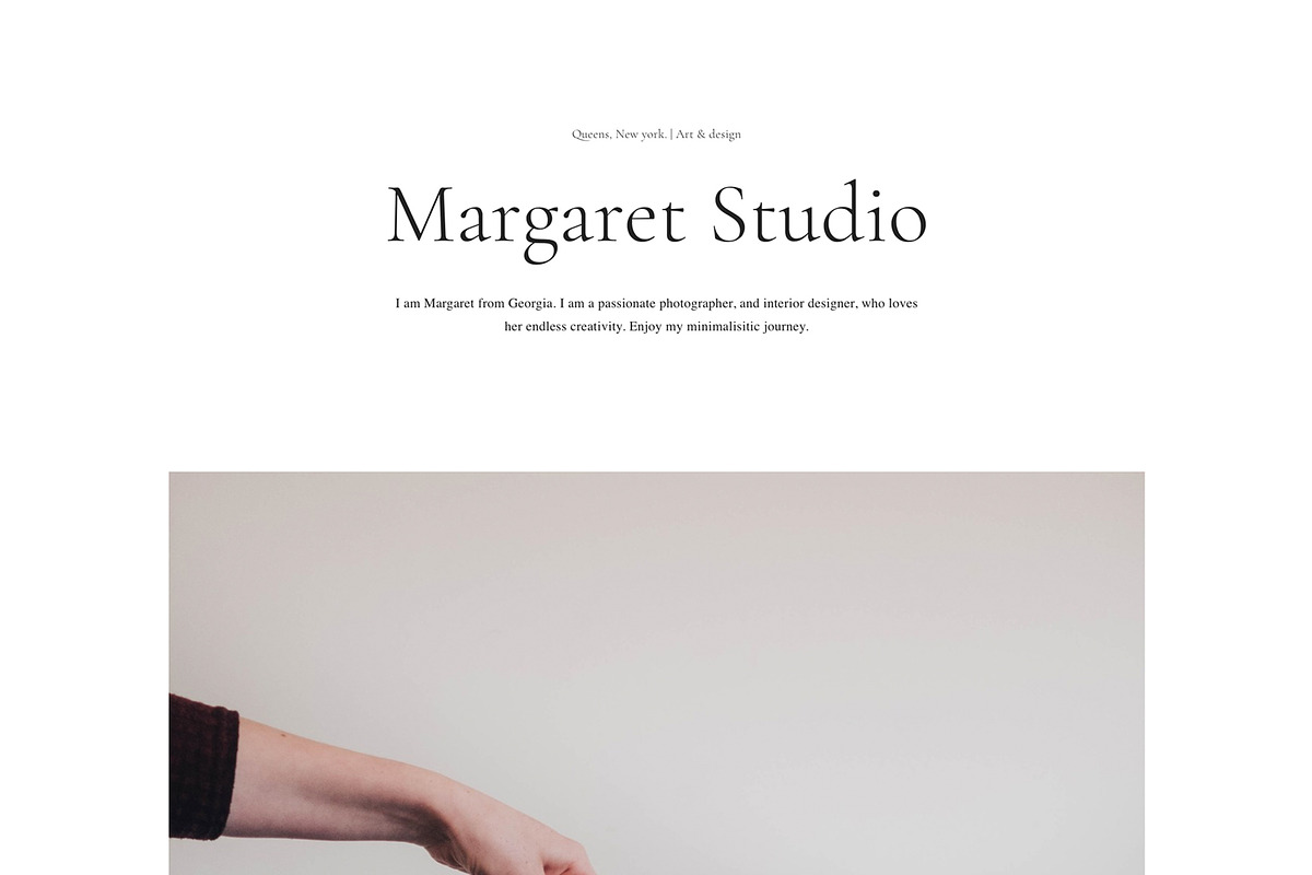 Margaret Studio in Tumblr Themes - product preview 8