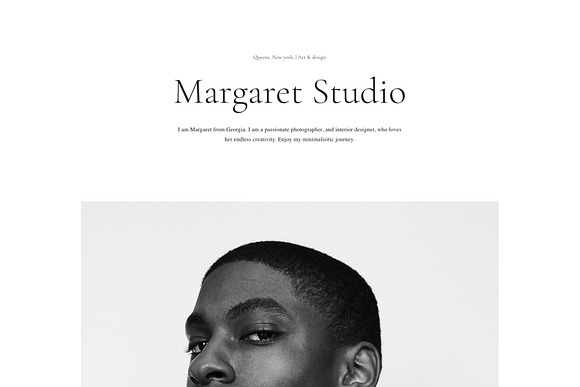 Margaret Studio in Tumblr Themes - product preview 1