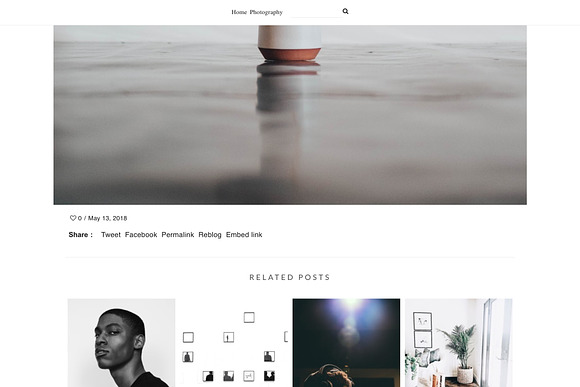Margaret Studio in Tumblr Themes - product preview 3