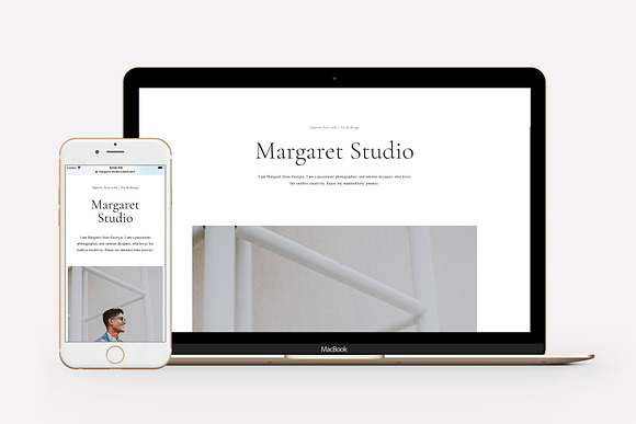 Margaret Studio in Tumblr Themes - product preview 5