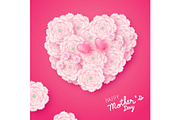 Mothers day card design