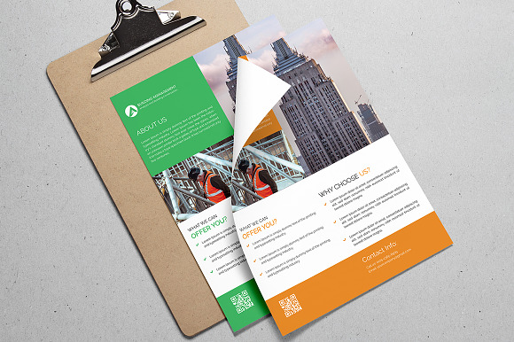 Construction Flyer in Flyer Templates - product preview 3