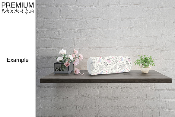 Pillows on Shelves Set - Many Types in Product Mockups - product preview 15