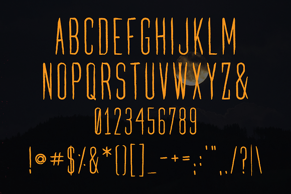 Carpathia Typeface + Extras in Scary Fonts - product preview 7