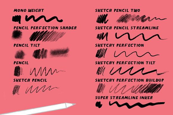 Hodge Podge Brushes for Procreate in Photoshop Brushes - product preview 2