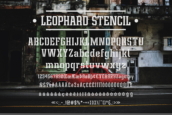 Leophard Font Family in Slab Serif Fonts - product preview 10