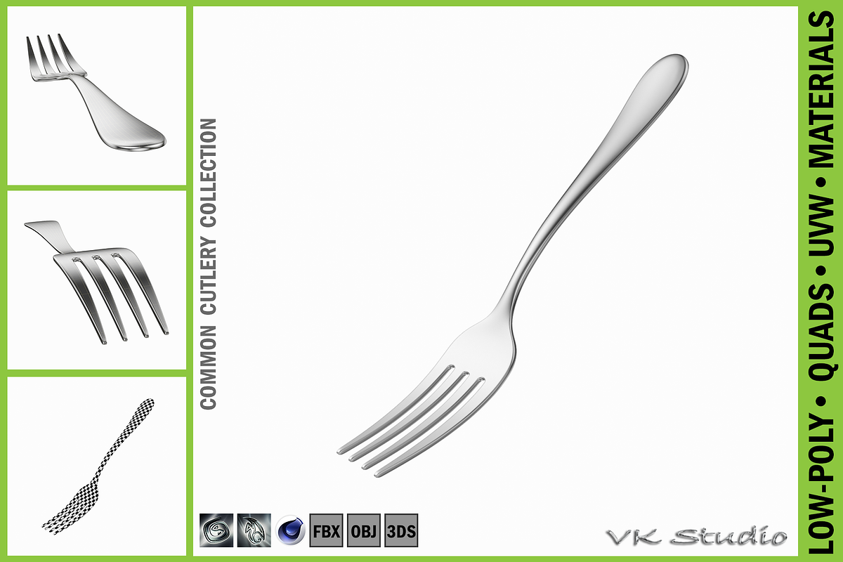 Serving Fork Common Cutlery in Appliances - product preview 8