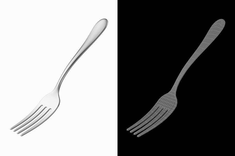 Serving Fork Common Cutlery in Appliances - product preview 1