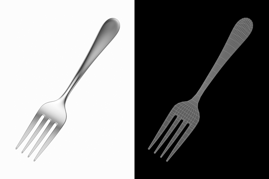 Serving Fork Common Cutlery in Appliances - product preview 2