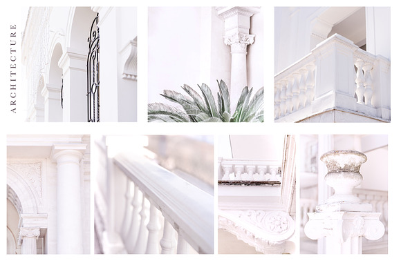 SUMMER IN WHITE. PHOTOS+MOCKUPS in Instagram Templates - product preview 1