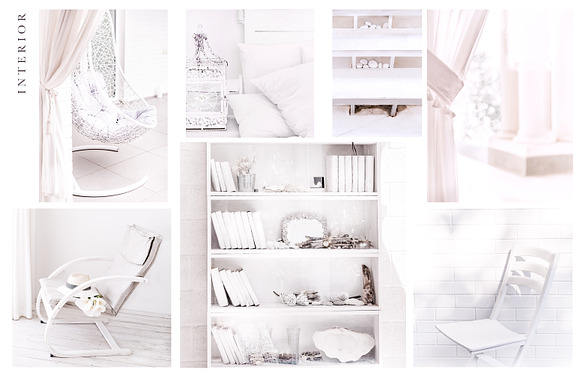 SUMMER IN WHITE. PHOTOS+MOCKUPS in Instagram Templates - product preview 3