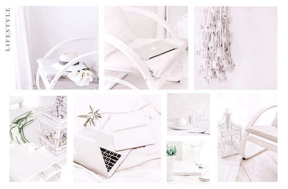 SUMMER IN WHITE. PHOTOS+MOCKUPS in Instagram Templates - product preview 4