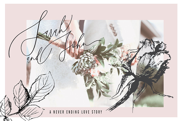 Sincerely, Rose | A Classy Script in Script Fonts - product preview 1
