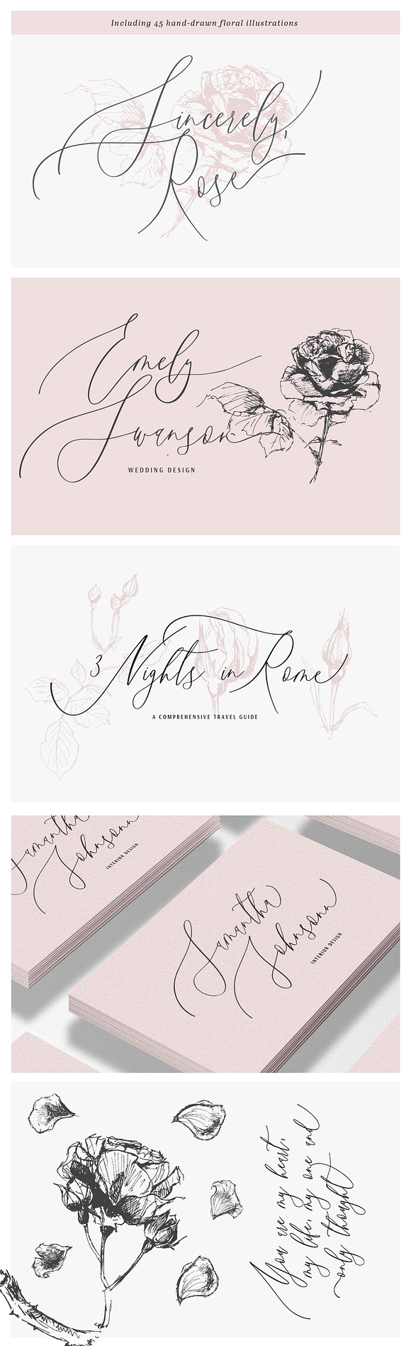 Sincerely, Rose | A Classy Script in Script Fonts - product preview 10