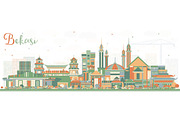 Bekasi Indonesia City Skyline 