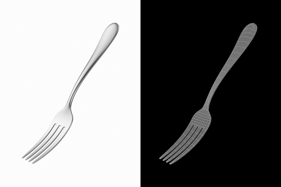 Dessert Fork Common Cutlery in Appliances - product preview 1