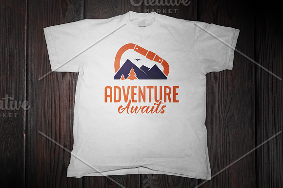 Vintage Adventure Badges in Illustrations - product preview 5