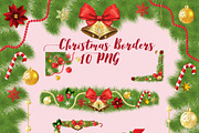 Christmas Borders Clipart