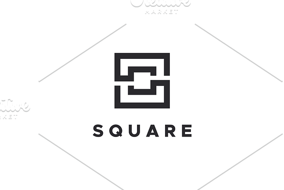 Abstract Square Logo in Logo Templates - product preview 2