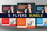 5 Advanced Business Flyers Bundle