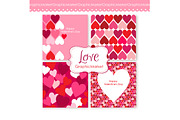 4 Valentine's day template design