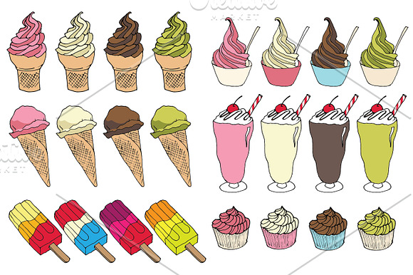 Sweet Shoppe & Desserts in Illustrations - product preview 1