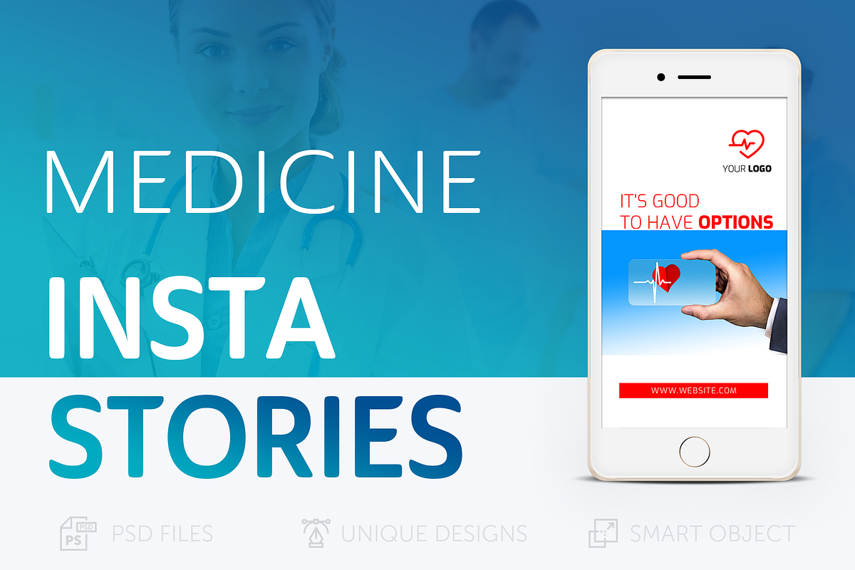 Medical Care Instagram Stories #026 in Instagram Templates - product preview 8