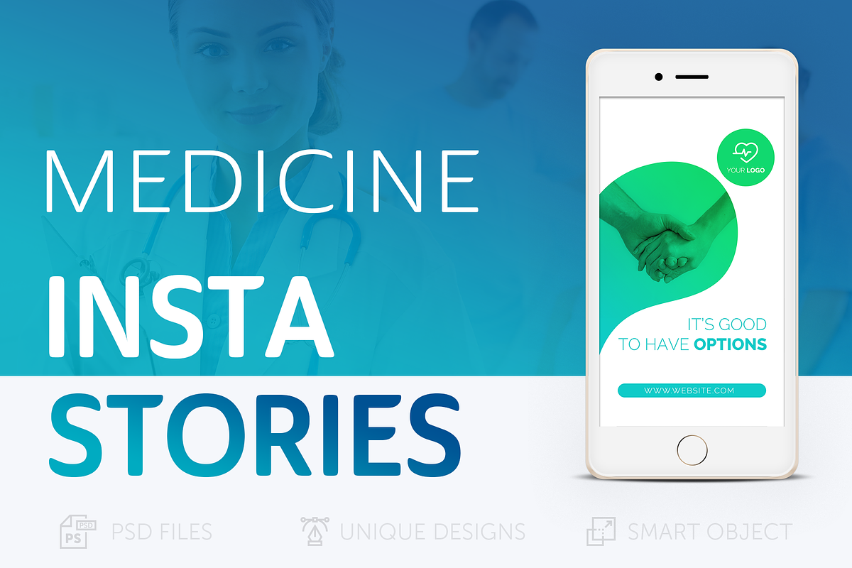 Medical Care Instagram Stories #025 in Instagram Templates - product preview 8