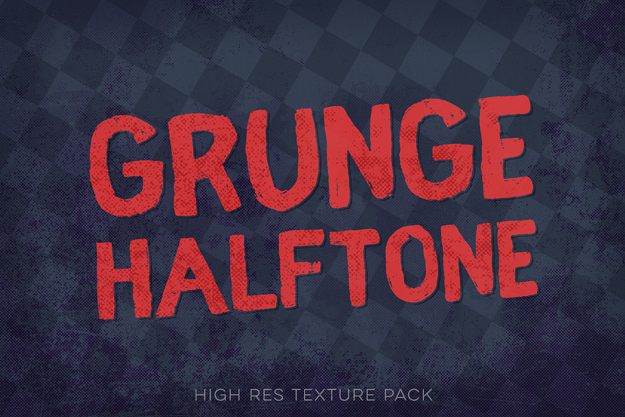Grunge Halftone Texture Pack in Textures - product preview 8