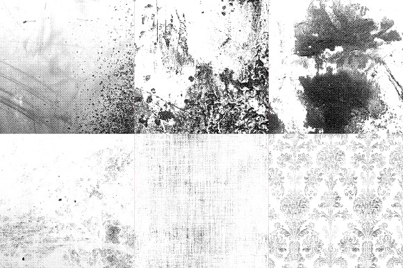 Grunge Halftone Texture Pack in Textures - product preview 1