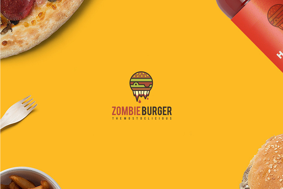 Logo Burger Food