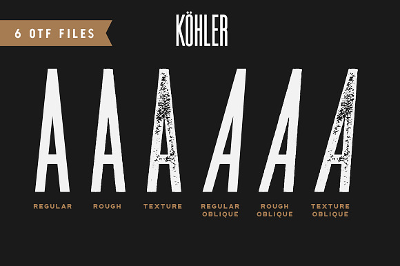 Köhler | Ultra Condensed Family in Sans-Serif Fonts - product preview 3
