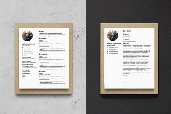 Clean and Simple Resume/CV
